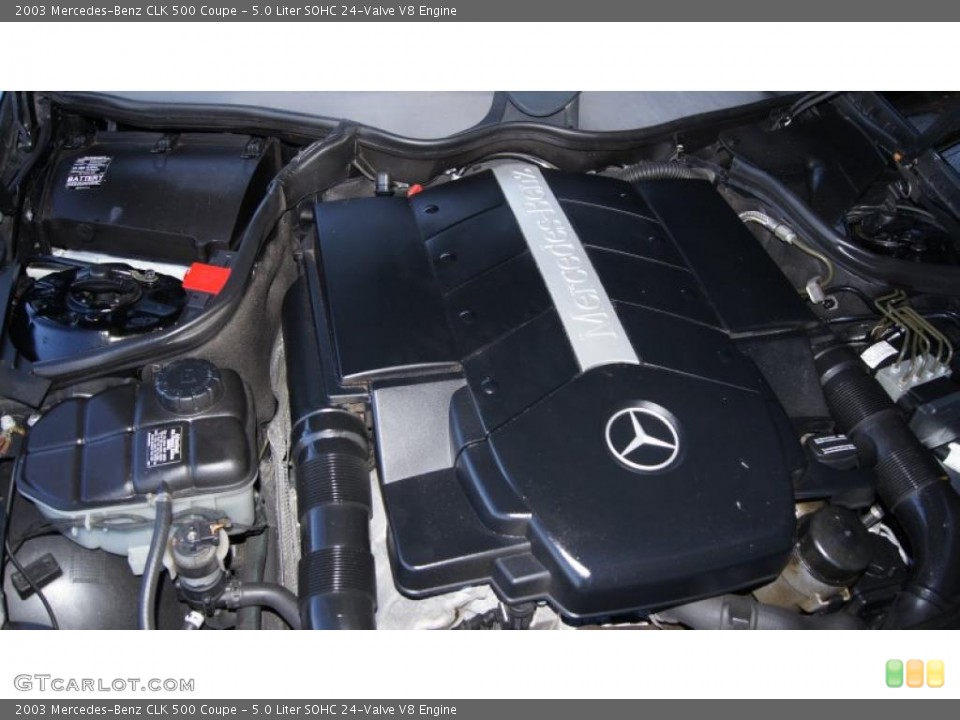 5.0 Liter SOHC 24-Valve V8 Engine for the 2003 Mercedes-Benz CLK #41771642