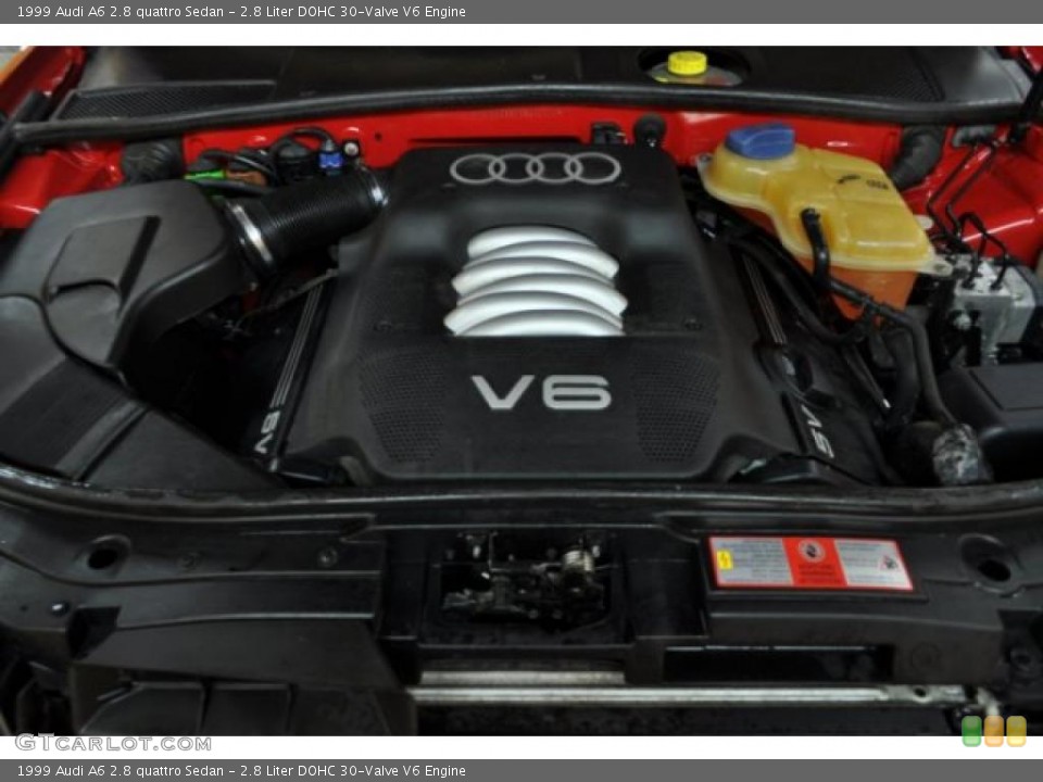 2.8 Liter DOHC 30-Valve V6 Engine for the 1999 Audi A6 #41797455