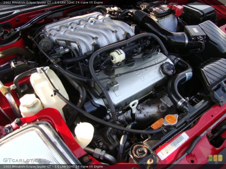 3.0 Liter SOHC 24-Valve V6 Engine for the 2003 Mitsubishi Eclipse #41811323