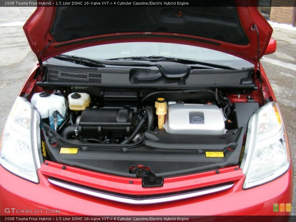 1.5 Liter DOHC 16-Valve VVT-i 4 Cylinder Gasoline/Electric Hybrid Engine for the 2008 Toyota Prius #41815479