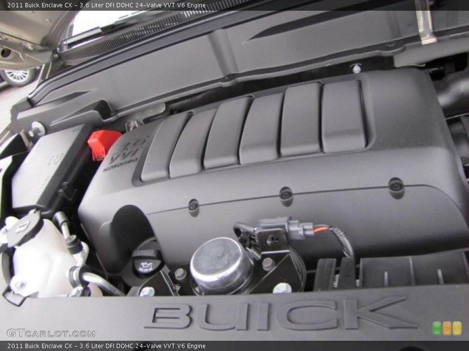 3.6 Liter DFI DOHC 24-Valve VVT V6 Engine for the 2011 Buick Enclave #41822611