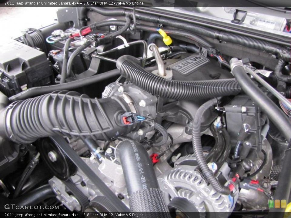 3.8 Liter OHV 12-Valve V6 Engine for the 2011 Jeep Wrangler Unlimited #41824063