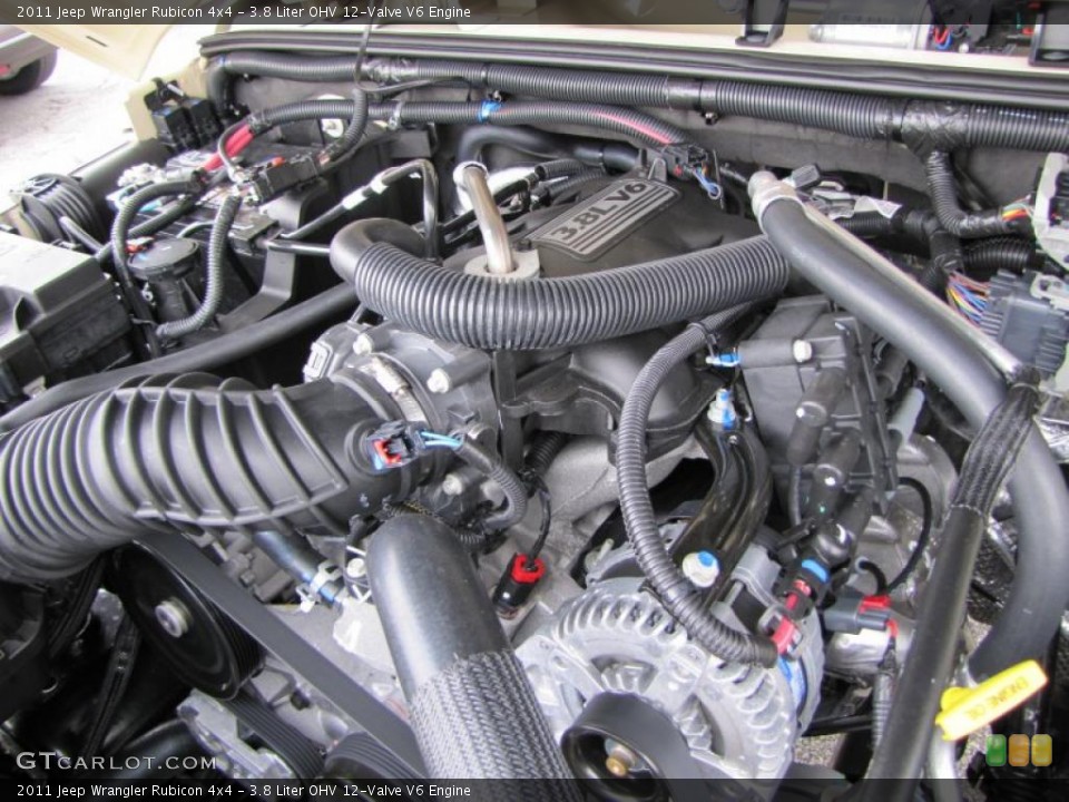 3.8 Liter OHV 12-Valve V6 Engine for the 2011 Jeep Wrangler #41824411