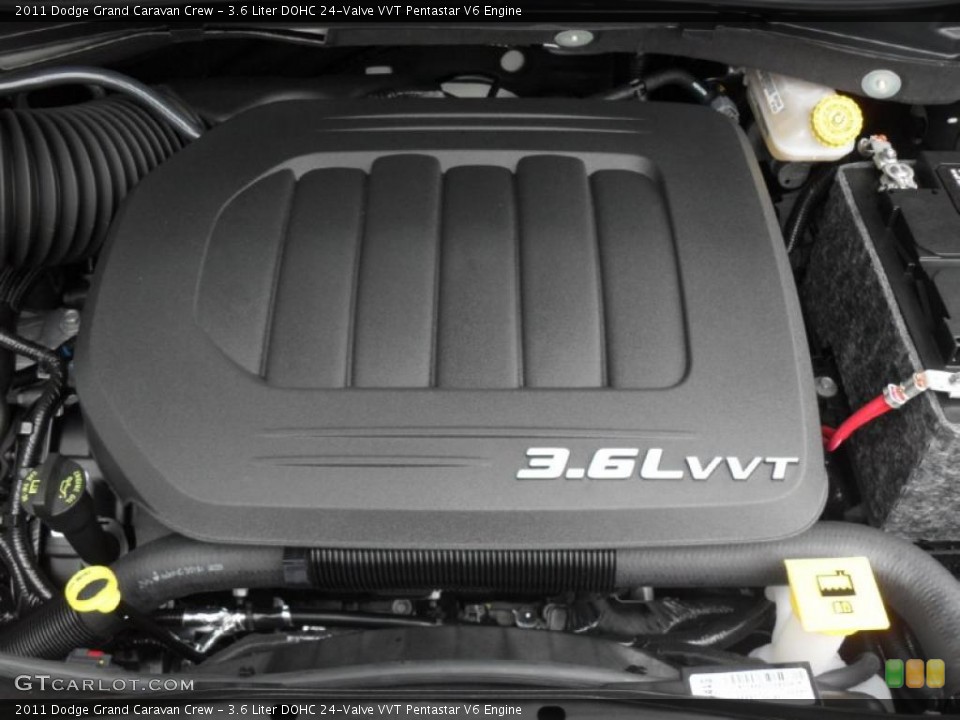 3.6 Liter DOHC 24-Valve VVT Pentastar V6 Engine for the 2011 Dodge Grand Caravan #41832116