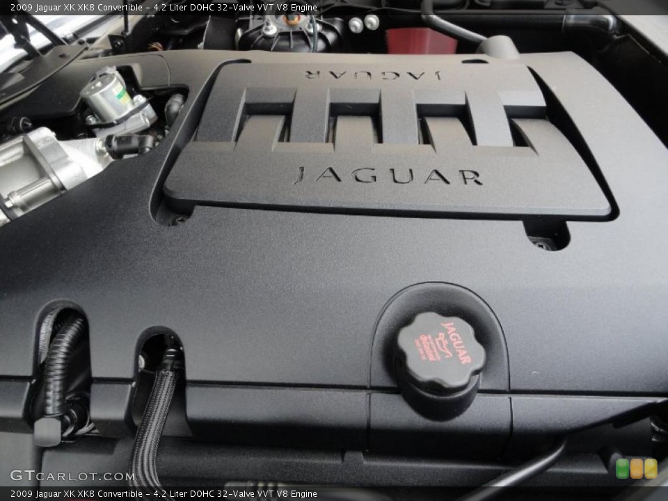 4.2 Liter DOHC 32-Valve VVT V8 Engine for the 2009 Jaguar XK #41836716