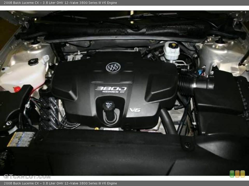 3.8 Liter OHV 12-Valve 3800 Series III V6 Engine for the 2008 Buick Lucerne #41842240