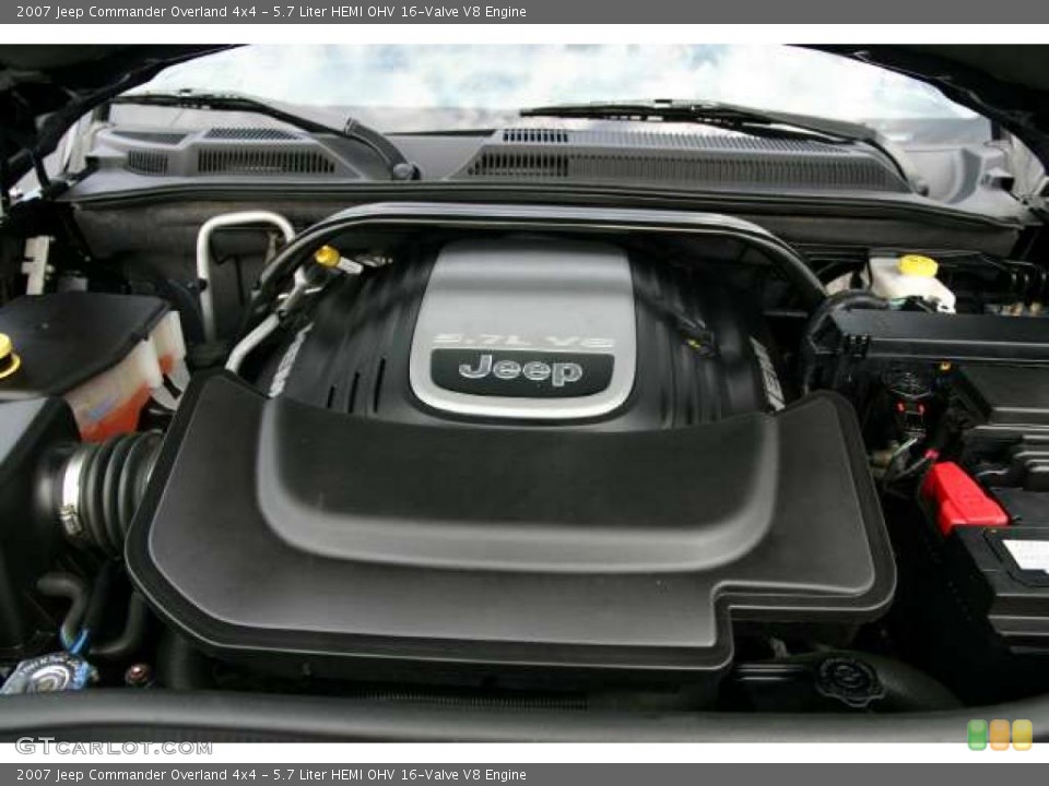 5.7 Liter HEMI OHV 16-Valve V8 Engine for the 2007 Jeep Commander #41845997