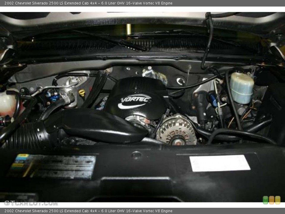 6.0 Liter OHV 16-Valve Vortec V8 Engine for the 2002 Chevrolet Silverado 2500 #41851594