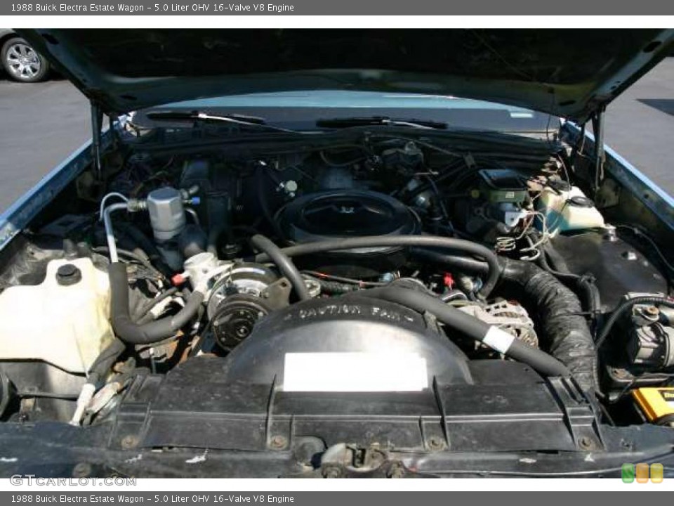 5.0 Liter OHV 16-Valve V8 Engine for the 1988 Buick Electra #41851842