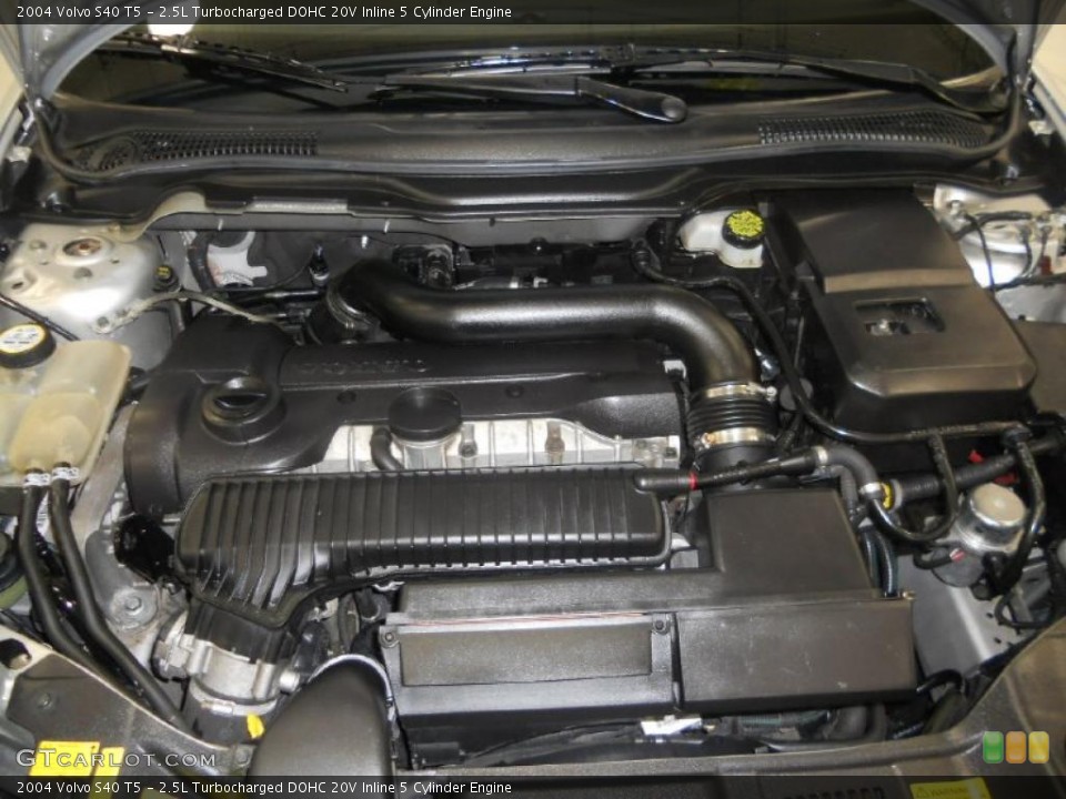 2.5L Turbocharged DOHC 20V Inline 5 Cylinder Engine for the 2004 Volvo S40 #41858701