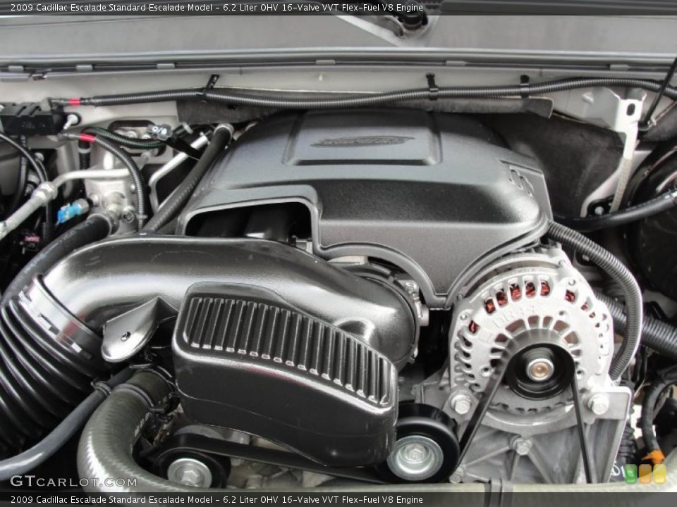 6.2 Liter OHV 16-Valve VVT Flex-Fuel V8 Engine for the 2009 Cadillac Escalade #41862414
