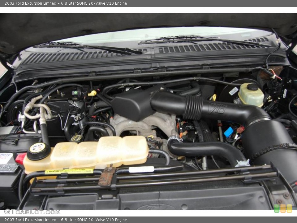 6.8 Liter SOHC 20-Valve V10 Engine for the 2003 Ford Excursion #41868845