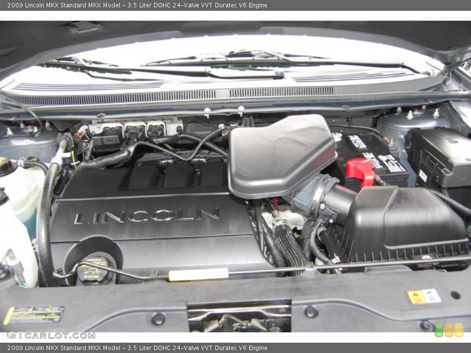 3.5 Liter DOHC 24-Valve VVT Duratec V6 Engine for the 2009 Lincoln MKX #41869489