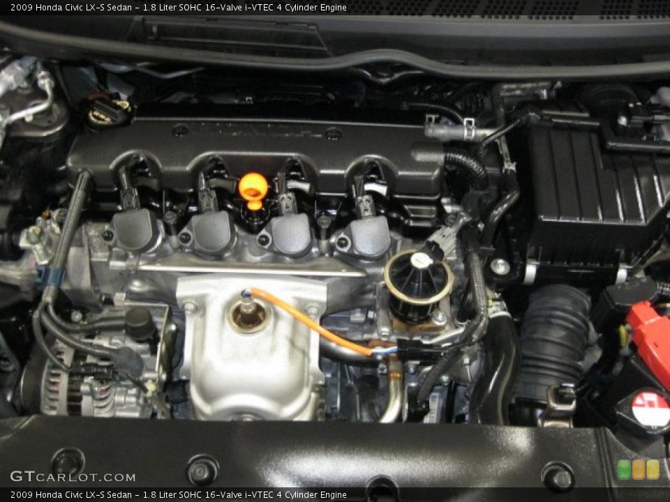 1.8 Liter SOHC 16-Valve i-VTEC 4 Cylinder Engine for the 2009 Honda Civic #41876170