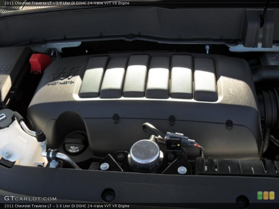 3.6 Liter DI DOHC 24-Valve VVT V6 Engine for the 2011 Chevrolet Traverse #41885543