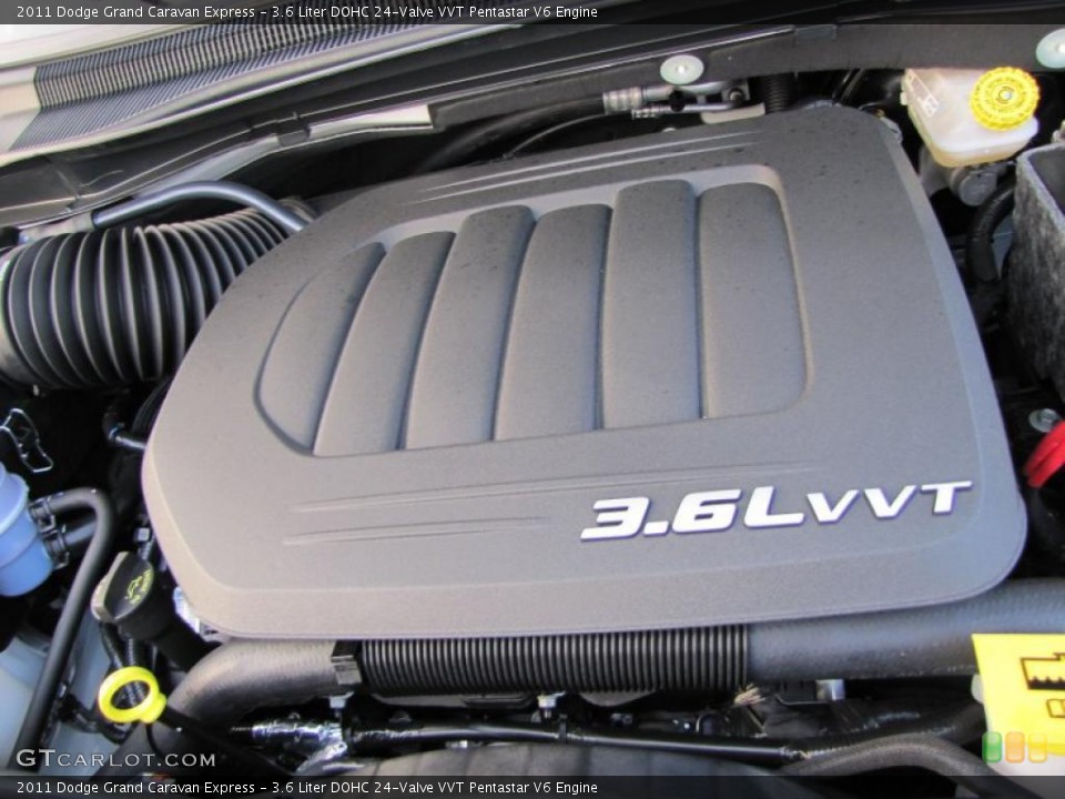 3.6 Liter DOHC 24-Valve VVT Pentastar V6 Engine for the 2011 Dodge Grand Caravan #41886951