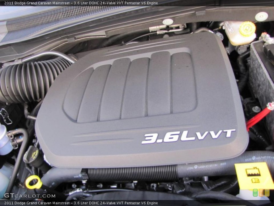3.6 Liter DOHC 24-Valve VVT Pentastar V6 Engine for the 2011 Dodge Grand Caravan #41887191