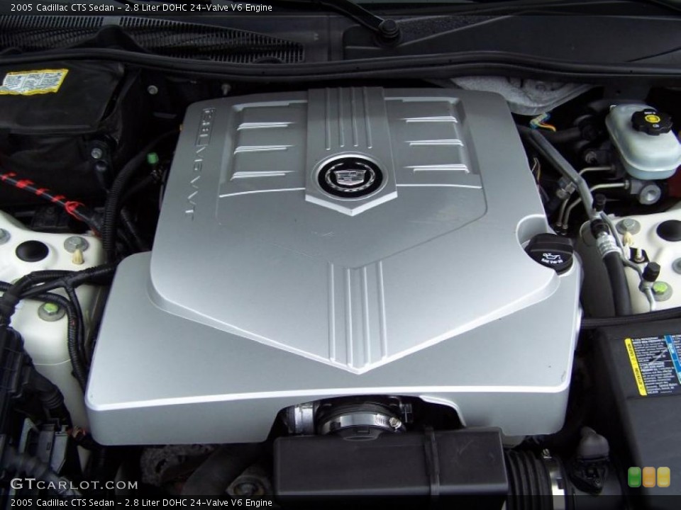 2.8 Liter DOHC 24-Valve V6 Engine for the 2005 Cadillac CTS #41889650