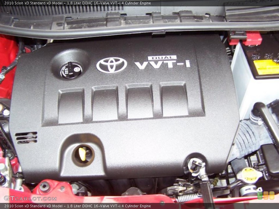 1.8 Liter DOHC 16-Valve VVT-i 4 Cylinder Engine for the 2010 Scion xD #41889794
