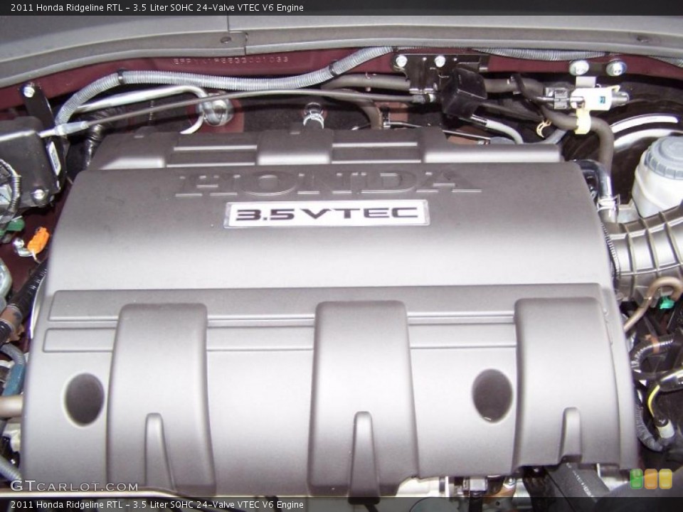 3.5 Liter SOHC 24-Valve VTEC V6 Engine for the 2011 Honda Ridgeline #41890526
