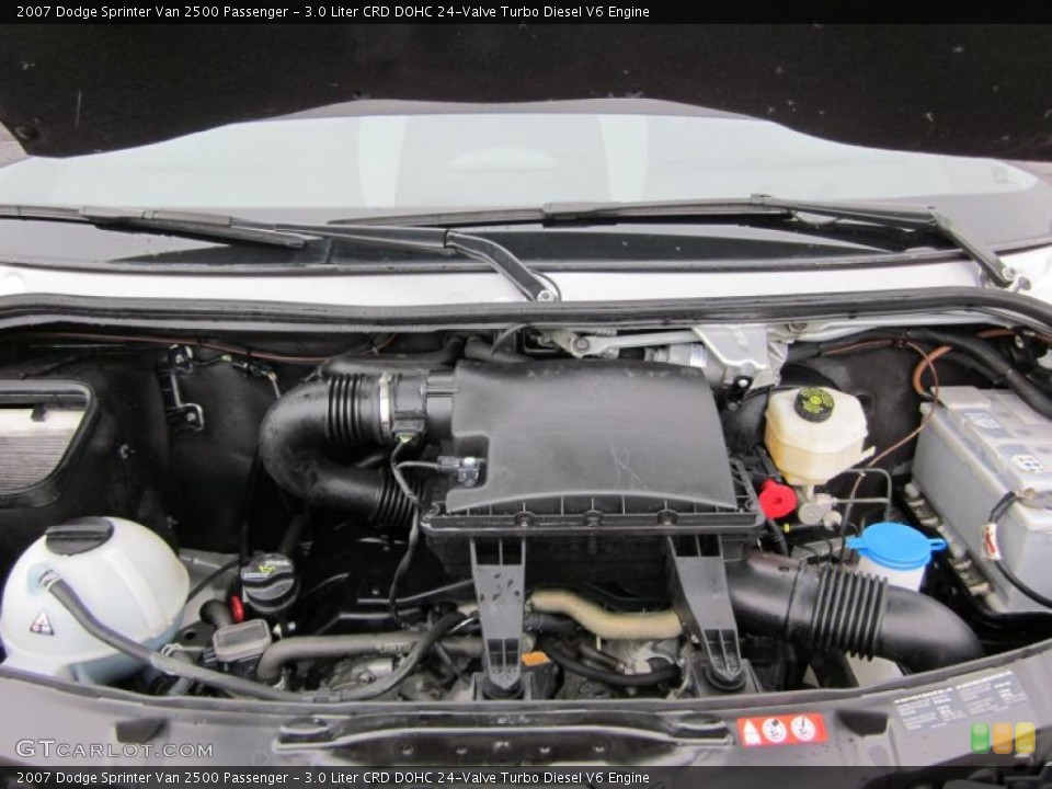3.0 Liter CRD DOHC 24-Valve Turbo Diesel V6 Engine for the 2007 Dodge Sprinter Van #41895364