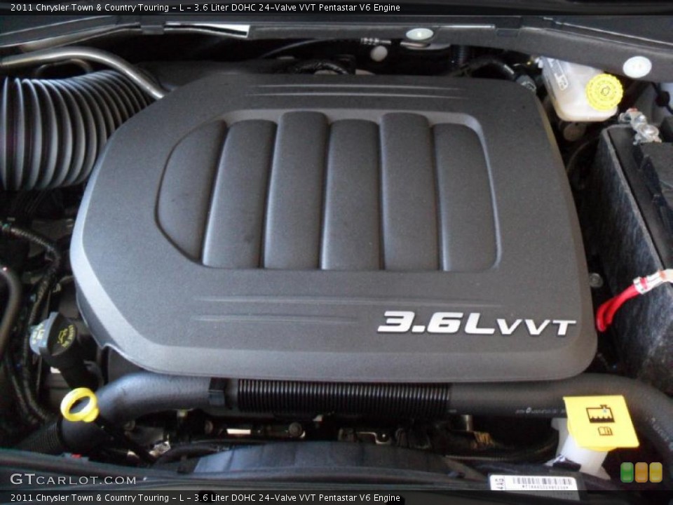 3.6 Liter DOHC 24-Valve VVT Pentastar V6 Engine for the 2011 Chrysler Town & Country #41903624