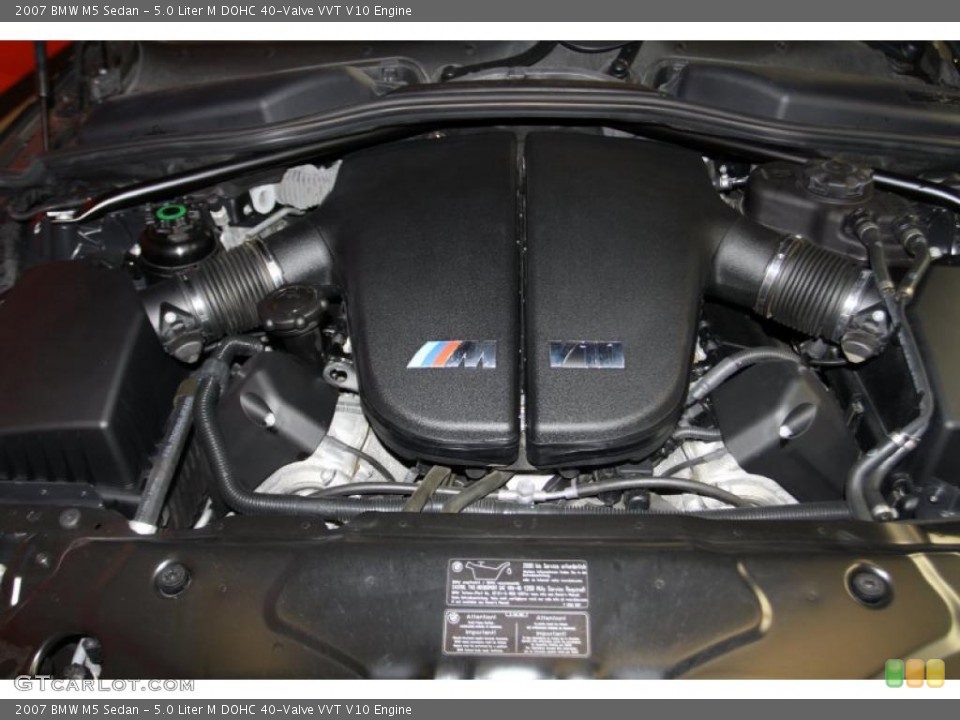 5.0 Liter M DOHC 40-Valve VVT V10 Engine for the 2007 BMW M5 #41909309