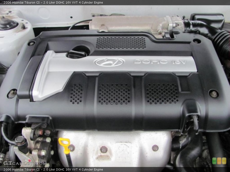 2.0 Liter DOHC 16V VVT 4 Cylinder Engine for the 2006 Hyundai Tiburon #41911921