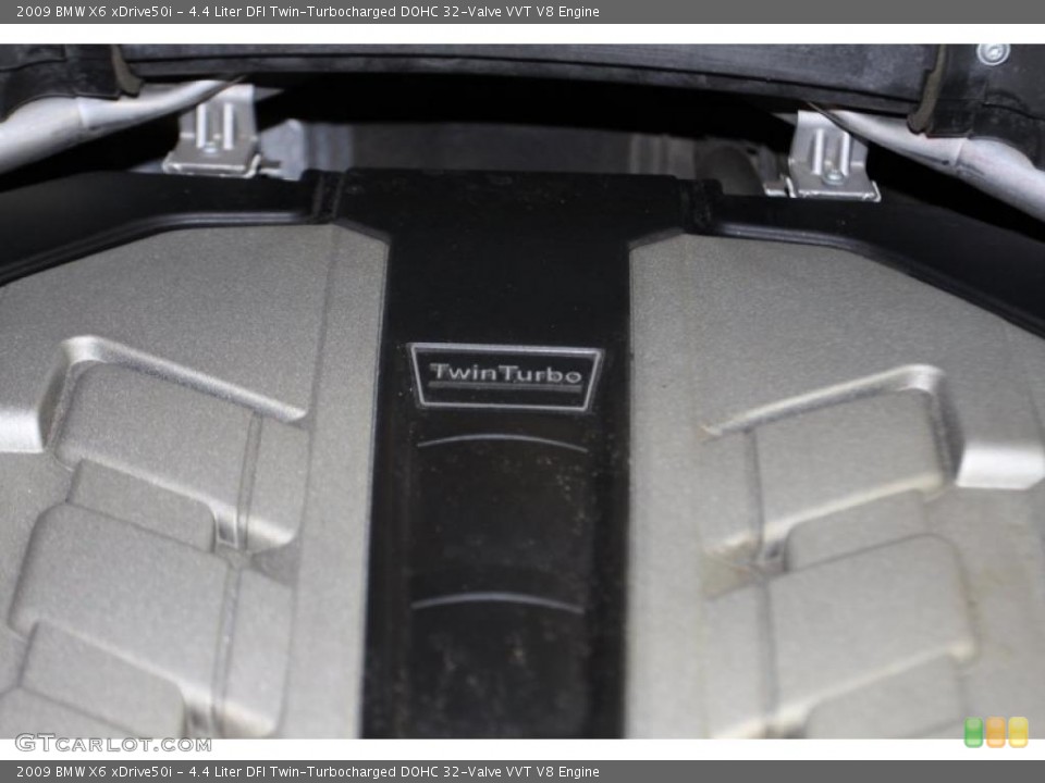 4.4 Liter DFI Twin-Turbocharged DOHC 32-Valve VVT V8 Engine for the 2009 BMW X6 #41913689