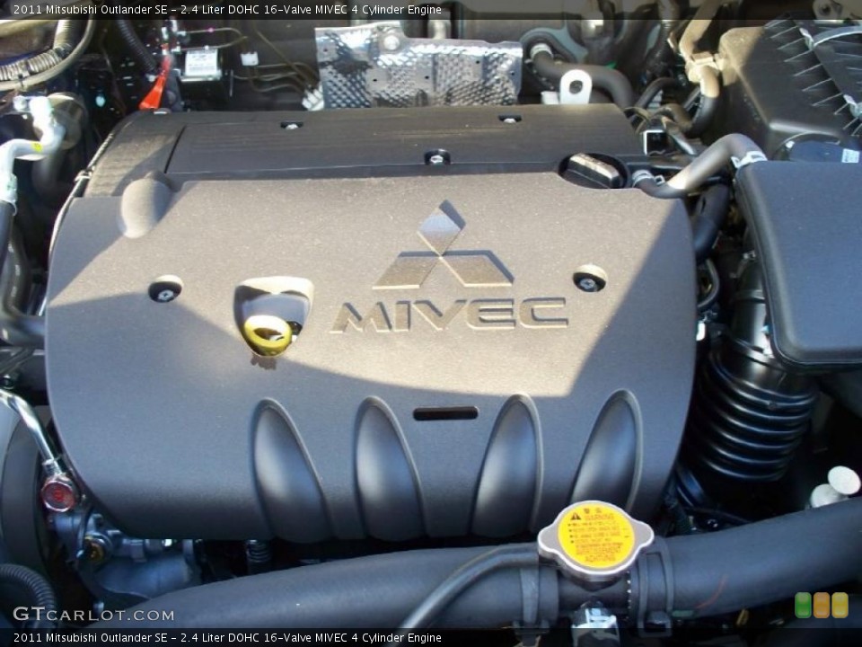 2.4 Liter DOHC 16-Valve MIVEC 4 Cylinder Engine for the 2011 Mitsubishi Outlander #41916097
