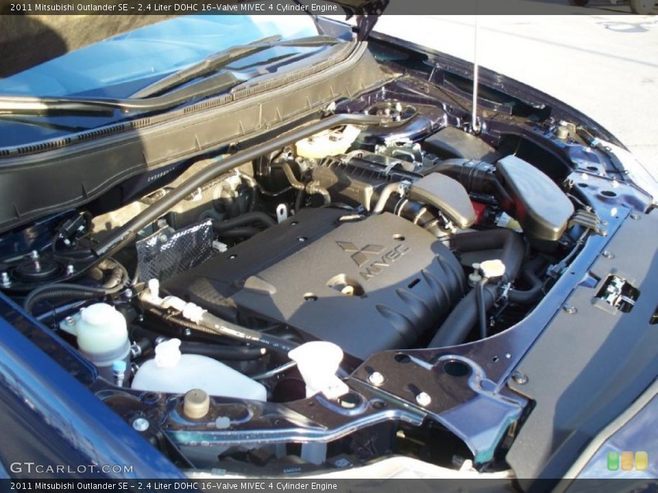 2.4 Liter DOHC 16-Valve MIVEC 4 Cylinder Engine for the 2011 Mitsubishi Outlander #41916113