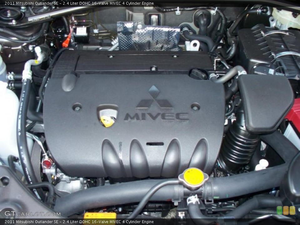 2.4 Liter DOHC 16-Valve MIVEC 4 Cylinder Engine for the 2011 Mitsubishi Outlander #41916742