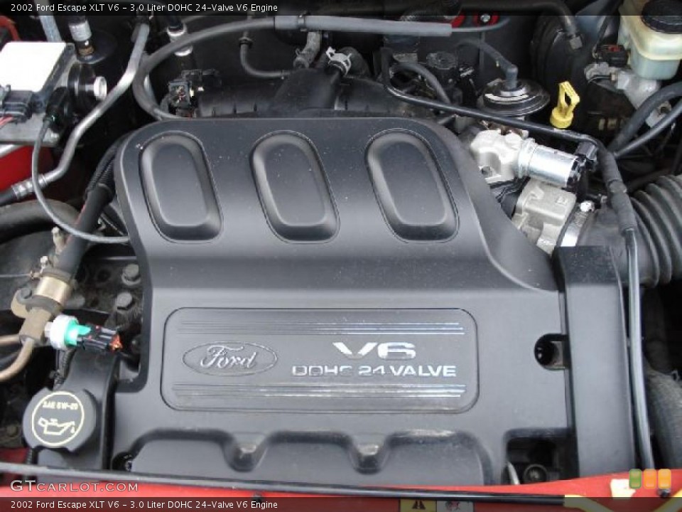 3.0 Liter DOHC 24-Valve V6 Engine for the 2002 Ford Escape #41927952