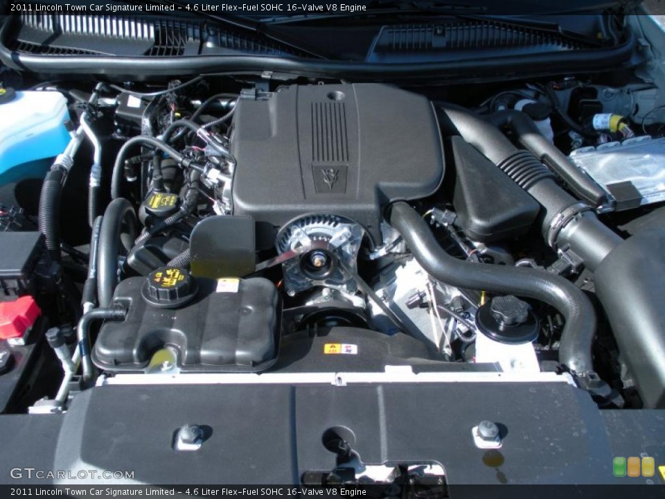4.6 Liter Flex-Fuel SOHC 16-Valve V8 Engine for the 2011 Lincoln Town Car #41935966