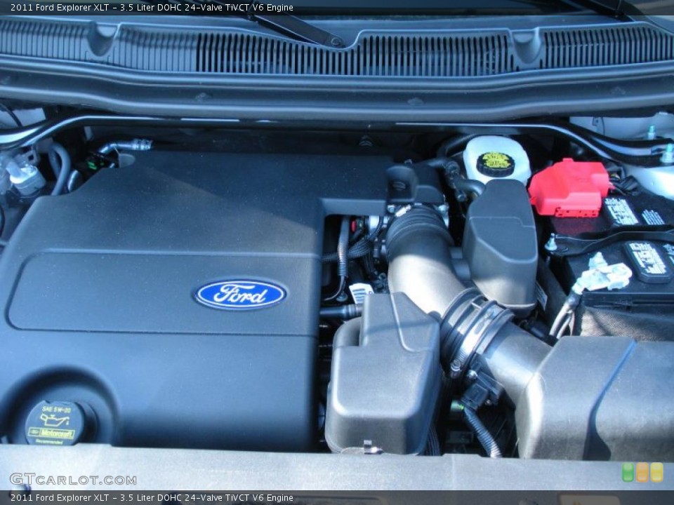 3.5 Liter DOHC 24-Valve TiVCT V6 Engine for the 2011 Ford Explorer #41936202