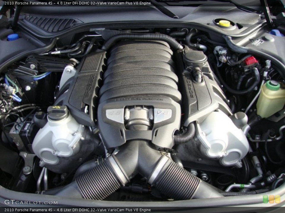 4.8 Liter DFI DOHC 32-Valve VarioCam Plus V8 Engine for the 2010 Porsche Panamera #41952156