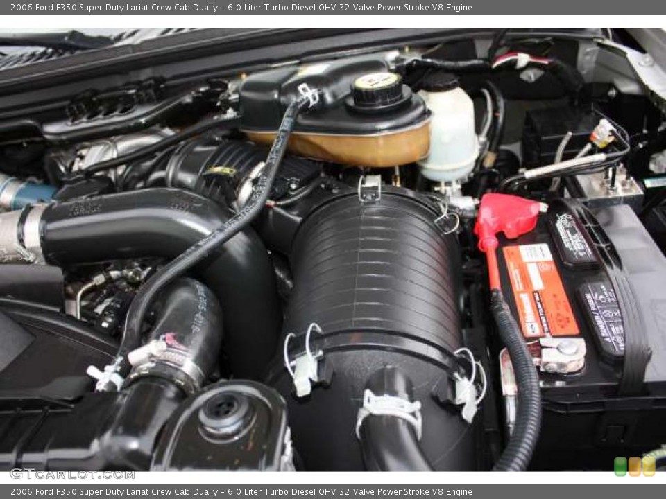 6.0 Liter Turbo Diesel OHV 32 Valve Power Stroke V8 Engine for the 2006 Ford F350 Super Duty #42002624
