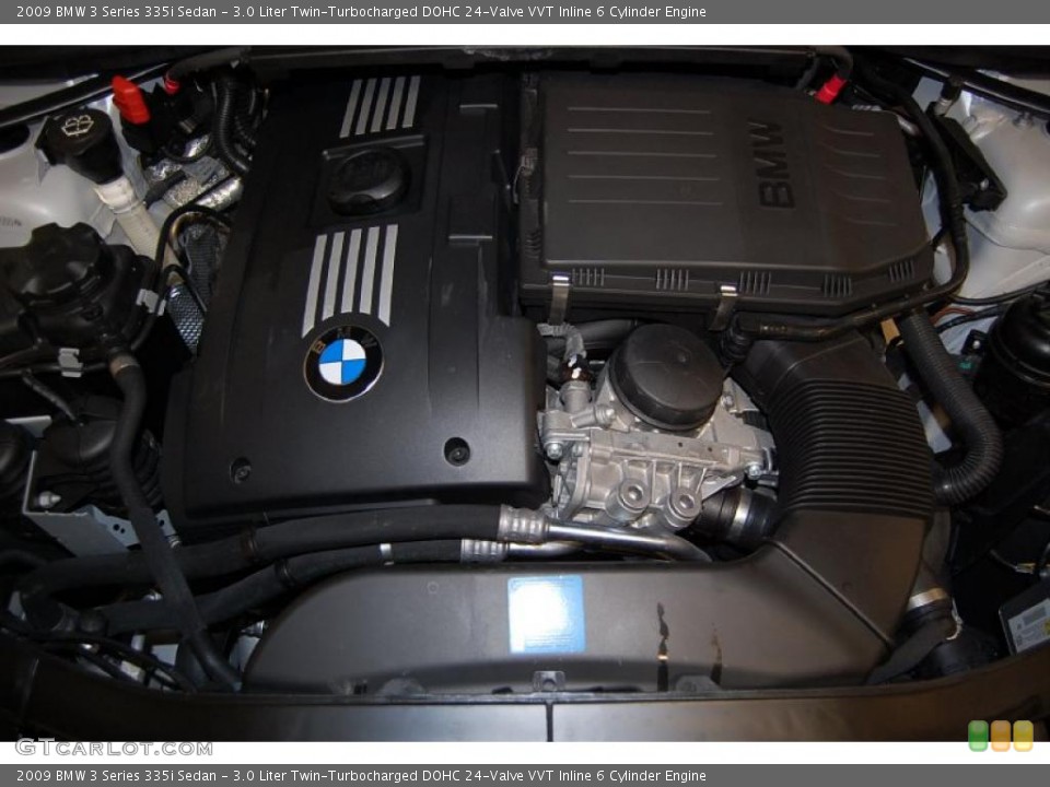 3.0 Liter Twin-Turbocharged DOHC 24-Valve VVT Inline 6 Cylinder Engine for the 2009 BMW 3 Series #42012360