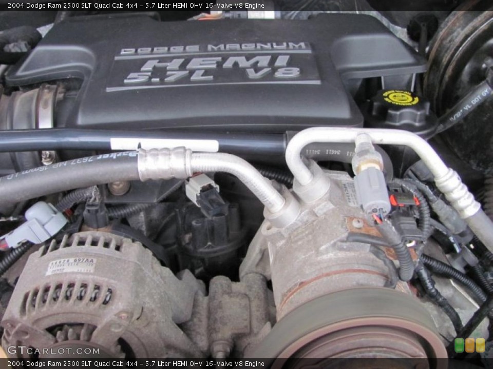 5.7 Liter HEMI OHV 16-Valve V8 Engine for the 2004 Dodge Ram 2500 #42027758
