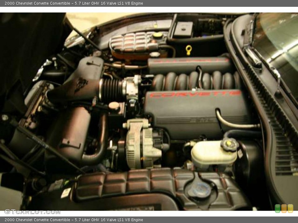 5.7 Liter OHV 16 Valve LS1 V8 Engine for the 2000 Chevrolet Corvette #42028186