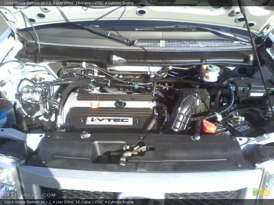 2.4 Liter DOHC 16-Valve i-VTEC 4 Cylinder Engine for the 2009 Honda Element #42053138
