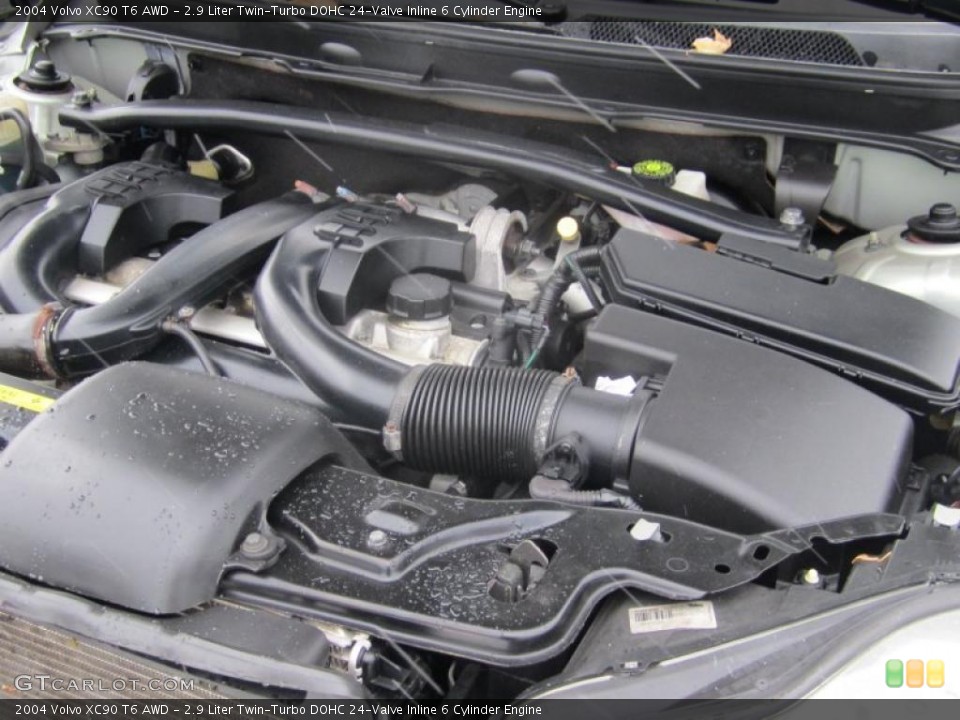 2.9 Liter Twin-Turbo DOHC 24-Valve Inline 6 Cylinder Engine for the 2004 Volvo XC90 #42054762
