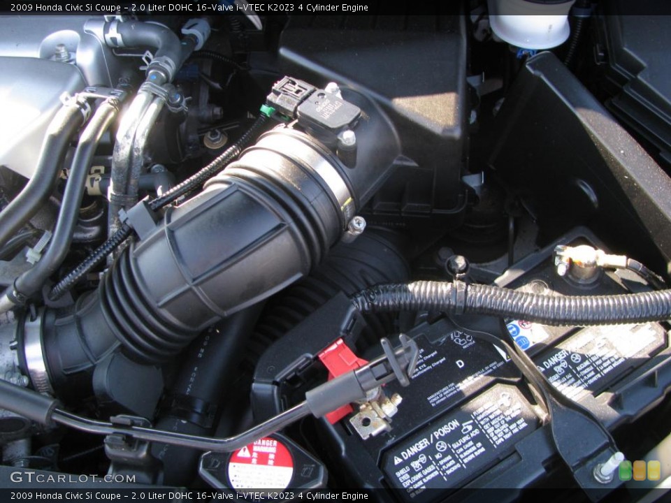 2.0 Liter DOHC 16-Valve i-VTEC K20Z3 4 Cylinder Engine for the 2009 Honda Civic #42062267