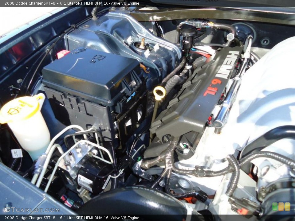 6.1 Liter SRT HEMI OHV 16-Valve V8 Engine for the 2008 Dodge Charger #42076099