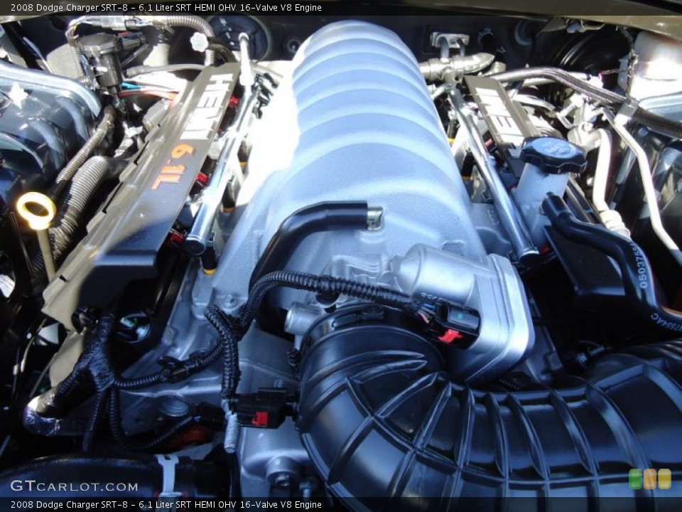 6.1 Liter SRT HEMI OHV 16-Valve V8 Engine for the 2008 Dodge Charger #42076123
