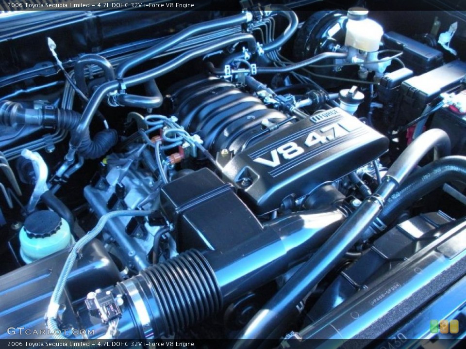 4.7L DOHC 32V i-Force V8 2006 Toyota Sequoia Engine