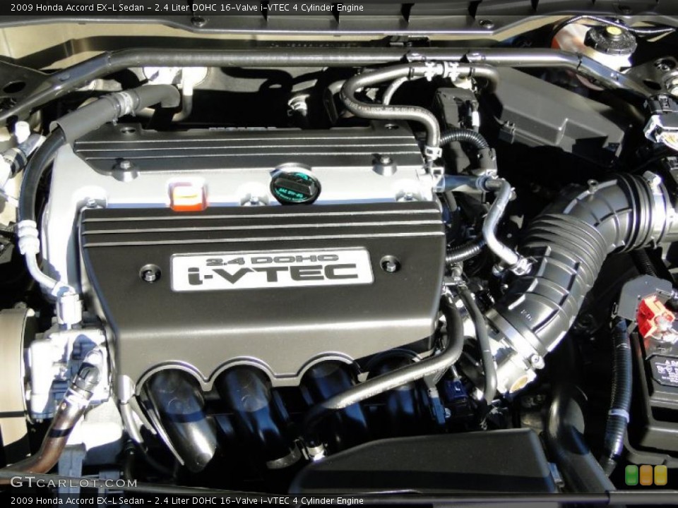 2.4 Liter DOHC 16-Valve i-VTEC 4 Cylinder Engine for the 2009 Honda Accord #42080443