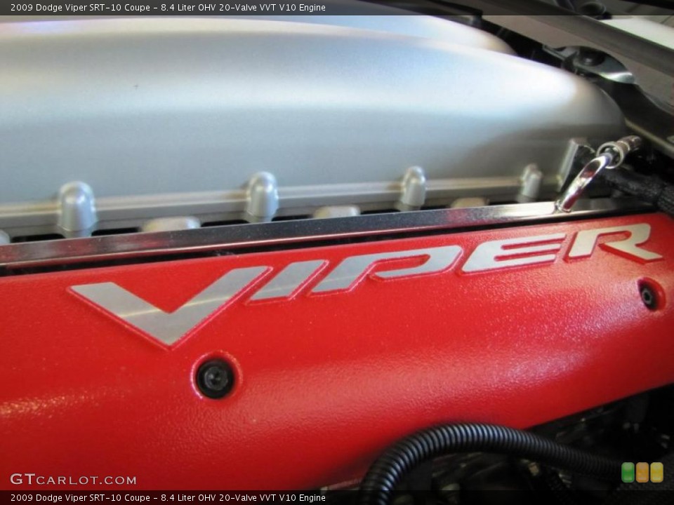 8.4 Liter OHV 20-Valve VVT V10 Engine for the 2009 Dodge Viper #42095543
