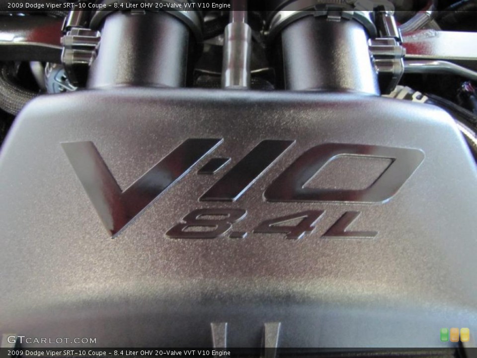 8.4 Liter OHV 20-Valve VVT V10 Engine for the 2009 Dodge Viper #42095571