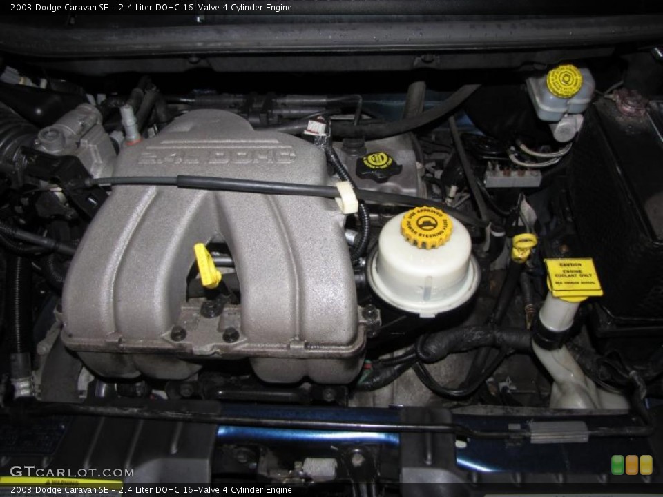 2.4 Liter DOHC 16-Valve 4 Cylinder Engine for the 2003 Dodge Caravan #42097440